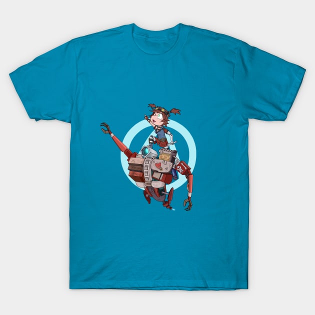 Gaige - Borderlands 2 T-Shirt by MoraxLizard